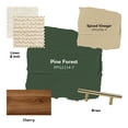 thumbnail image 3 of Glidden Cabinet Door and Trim Semi Gloss Paint, Pine Forest, 1 Quart, 3 of 13