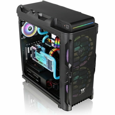 Thermaltake - Level 20 RS ARGB Mid Tower Case - Black