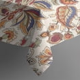 thumbnail image 3 of Beige Floral and Paisley Pattern Rectangle Tablecloth 60"x84",Waterproof Polyester Rectangle Table Cloth, Wipeable Spillproof Polyester Tablecloth for Dining, Camping, Indoor and Outdoor, 3 of 5