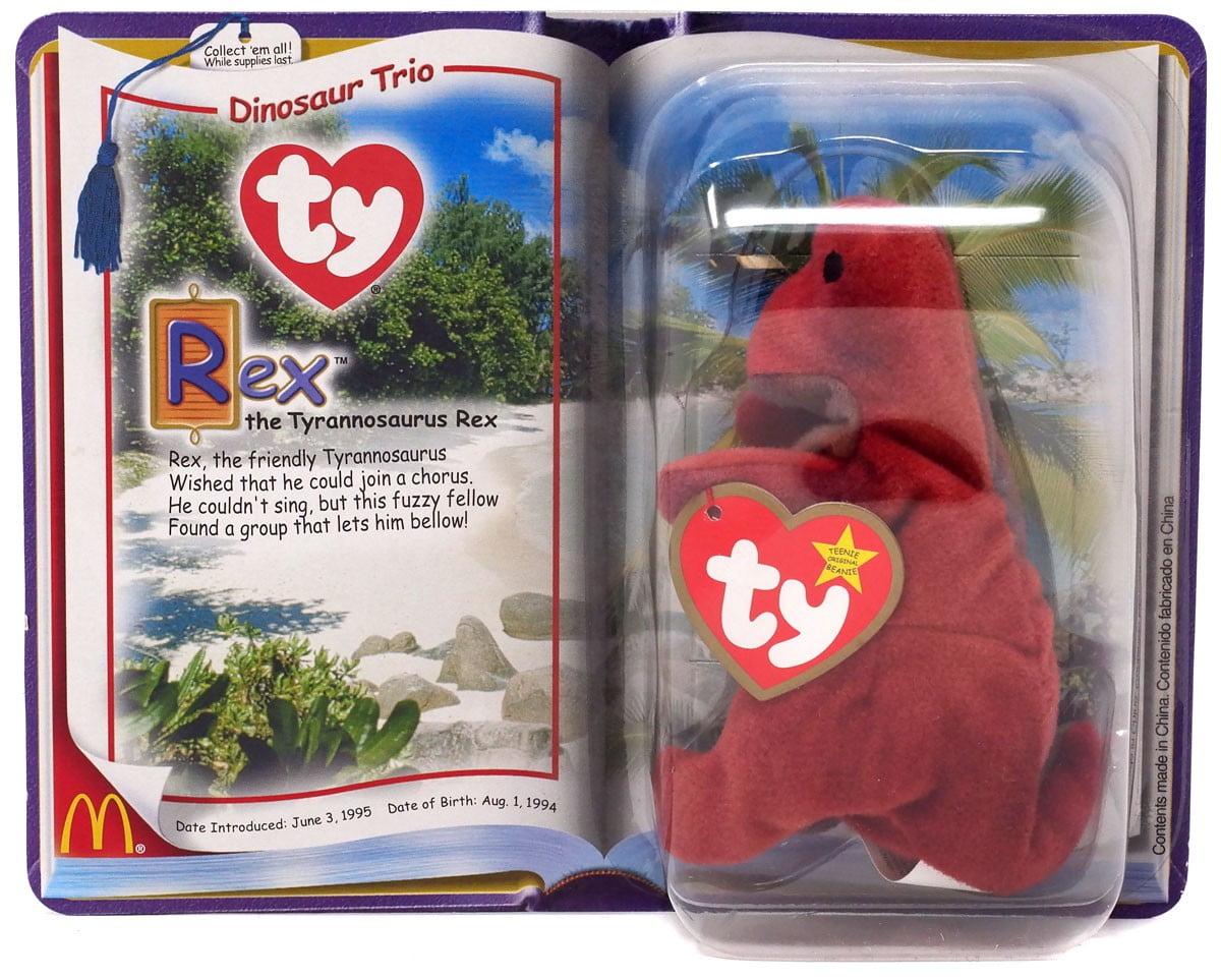 ty beanie baby rex the dinosaur