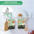 thumbnail image 4 of Yayeee Pot Holders Kitchen Heat Resistant with Pocket 7"x9.8" Cotton Oven Cooking Hot Pads, Red Glasses, 4 of 7
