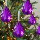 thumbnail image 1 of CaiYueKe Shimmering Christmas Tree Ornaments Plastic Gemstone Pendants Holiday Decorations for Valentines Day Party Wedding Festive Shiny Hanging Baubles, 1 of 7