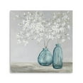 thumbnail image 2 of 30" White Spring Flowers Canvas Wall Art, 2 of 3