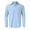 X1 Blue, variant on Uikmnh Mens Shirts Male and Linen Pocket Casual Long Sleeved Lapel Shirt Size:L