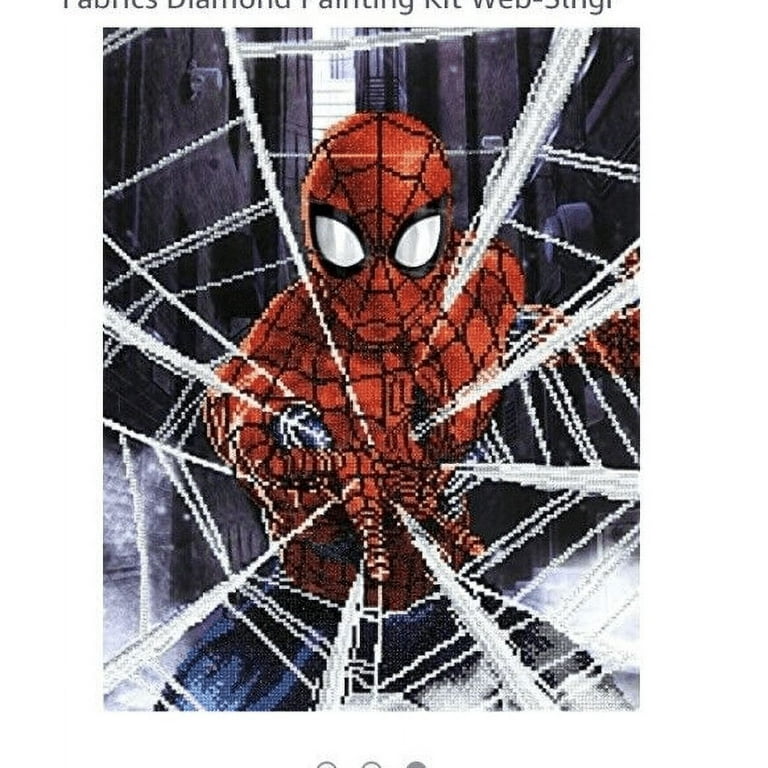 Spiderman Luminous Diamond Painting Kit