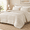 Beige-Queen, variant on Bohoforter Set King - Tufted Bedding Beige