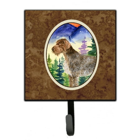 

Carolines Treasures SS8226SH4 German Wirehaired Pointer Leash or Key Holder 7Hx4.25W multicolor