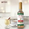 thumbnail image 4 of Matteo's Sugar Free Coffee Syrup, Eggnog, 750mL, 0 Calories, 0 Sugar, (Single Bottle), 4 of 5