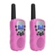 thumbnail image 1 of Walkie Talkie portátil de mano para niños, radios de 2 vías, 3 km de largo alcance, educativo, inter Meterk  Rosa, 1 of 7
