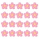 thumbnail image 1 of Uxcell 20-Pack Parches de Flores para Coser, Flores de Ganchillo Hechas a Mano de 1.6 Pulgadas para Ropa DIY [Rosa Brillante y Amarillo], 1 of 1