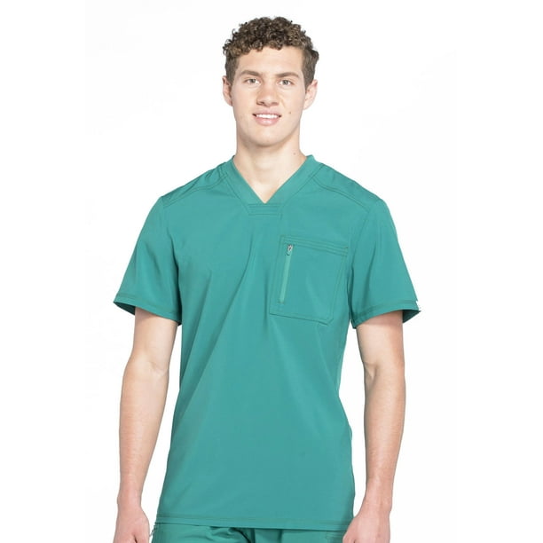 Cherokee Cherokee Infinity Scrubs Top for Men VNeck CK910A, XS