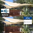 thumbnail image 4 of PENGXIANG 80Pcs Shade Sail Hardware Kit Stainless Steel Heavy Duty Sun Shade Installation Kit Triangle Rectangle Square for Outdoor Garden Patio Yard, 4 of 9