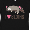 thumbnail image 4 of Inktastic I Love Sloths Girls Toddler T-Shirt, 4 of 5