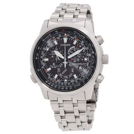 Citizen Eco-Drive Perpetual World Time Chronograph GMT Black