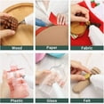 thumbnail image 6 of Manarty Colored Hot Glue Sticks Full Size, 48 PCS 0.43" Dia x 4" Long Hot Melt Glue Sticks, 12 Colorful EVA Adhesive Purpose Glue Stick Standard for DIY Art Craft Stamp Repairs Gluing Projects, 6 of 10