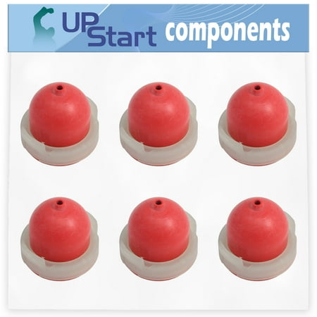 

6-Pack 694395 Primer Bulb Replacement for Craftsman 917376430 Lawn Mower - Compatible with 496115 Primer Bulb