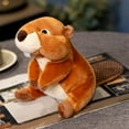 thumbnail image 4 of STPToys Beaver Plush Animal Stuffed Plush Toy as Birthday Gifts,Soft Large Cuddly Plushie Toy Sleeping Doll, 4 of 6
