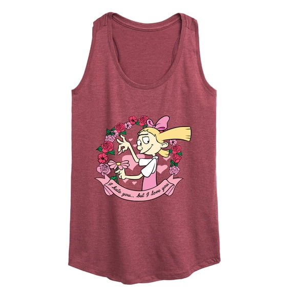 Hey Arnold! - Valentine's I Love You - Women's Racerback Tank Top