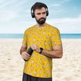 thumbnail image 4 of Wukai Funny Chicken Print Men's Short-Sleeved Mesh T-Shirt,Quick-Dry Short Sleeve Workout T-Shirt-Small, 4 of 8