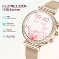 thumbnail image 4 of Smart Watch For Women (Make/Answer Calls) AI Voice Control Activity Fitness Tracker With Sleep Tracker Pedometer Digital Watch For Android And Iphones, 4 of 7