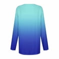 thumbnail image 5 of Sweatshirt for Women Women's Sweatshirt Pullover Active Sportswear Pocket Print Casual Round Neck Long Sleeve Top, 5 of 5