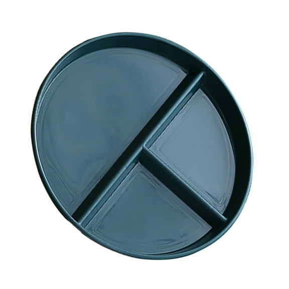 NICEXMAS Three Part Plate Easy to Clean 1Pcs