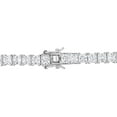 thumbnail image 3 of Everly Men's Created Sapphire Sterling Silver Tennis Bracelet, 3 of 6