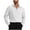 White, variant on Men's Shirt Solid Casual Business Lapel Collar Button Down Shirts Long Sleeve Dress Shirts White