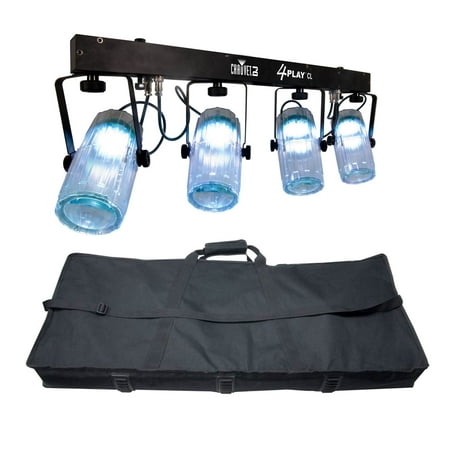 CHAUVET 4PLAY PLAY CL LED DMX Moonflower Novelty Light Bar Effect System w/Case