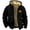 A, variant on Quackity Las Nevadas Zipper Hoodie Men's Long Sleeve Jacket Fashion Streetwear Thickened Winter Coat