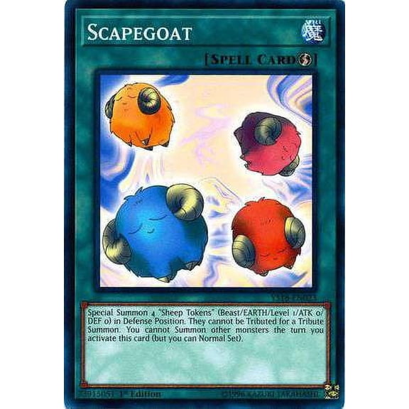 YuGiOh Starter Deck: Codebreaker Common Scapegoat YS18-EN023
