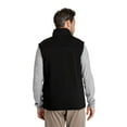 thumbnail image 6 of ORORO Heated Fleece Vest for Men with Battery, 4-Zone Heating Fleece Base Layer for Winter (Black, L), 6 of 9