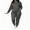 Dark Gray_#108, variant on Women's 2 Piece Tracksuit Set Crewneck Long Sleeve Leopard Print Bow Drawstring Elastic Waist Jogger Pants Relaxed Comfortable Casual Top for Fall Winter Everyday Wear Black_#108 L