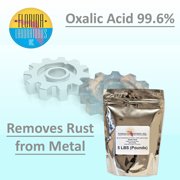 Florida Laboratories Oxalic Acid 99.6% Pure, 5 Lbs, Rust and Wood Stain Remover