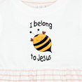 thumbnail image 4 of Inktastic I Belong to Jesus Girls Baby Dress, 4 of 5