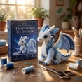 thumbnail image 7 of ZhangC Arctic Winter Guardians DIY Patchwork Kit, Felt Animal Sewing Kit for Beginners, 3D Stuffed Animals Mythical Creature, Pre-Cut Handmade Craft Kit for Home Decor & Creative Gift, 7 of 7