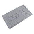 thumbnail image 1 of Flocked Necklaces Bracelet Design Beading Board Jewelry Tray Tool , Style 03, 1 of 7