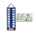 thumbnail image 2 of Kids Visual Schedule Calendar With 70 Reusable Schedule Cards & 72 Stickers, Fleece Hanging Wall/Tabletop Organizer For Daily Routine, Self-Discipline Building Tool For, 2 of 6