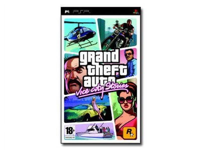 Jogo PS2 Grand Theft Auto GTA Vice City Stories - Rockstar - Gameteczone a  melhor loja de Games e Assistência Técnica do Brasil em SP