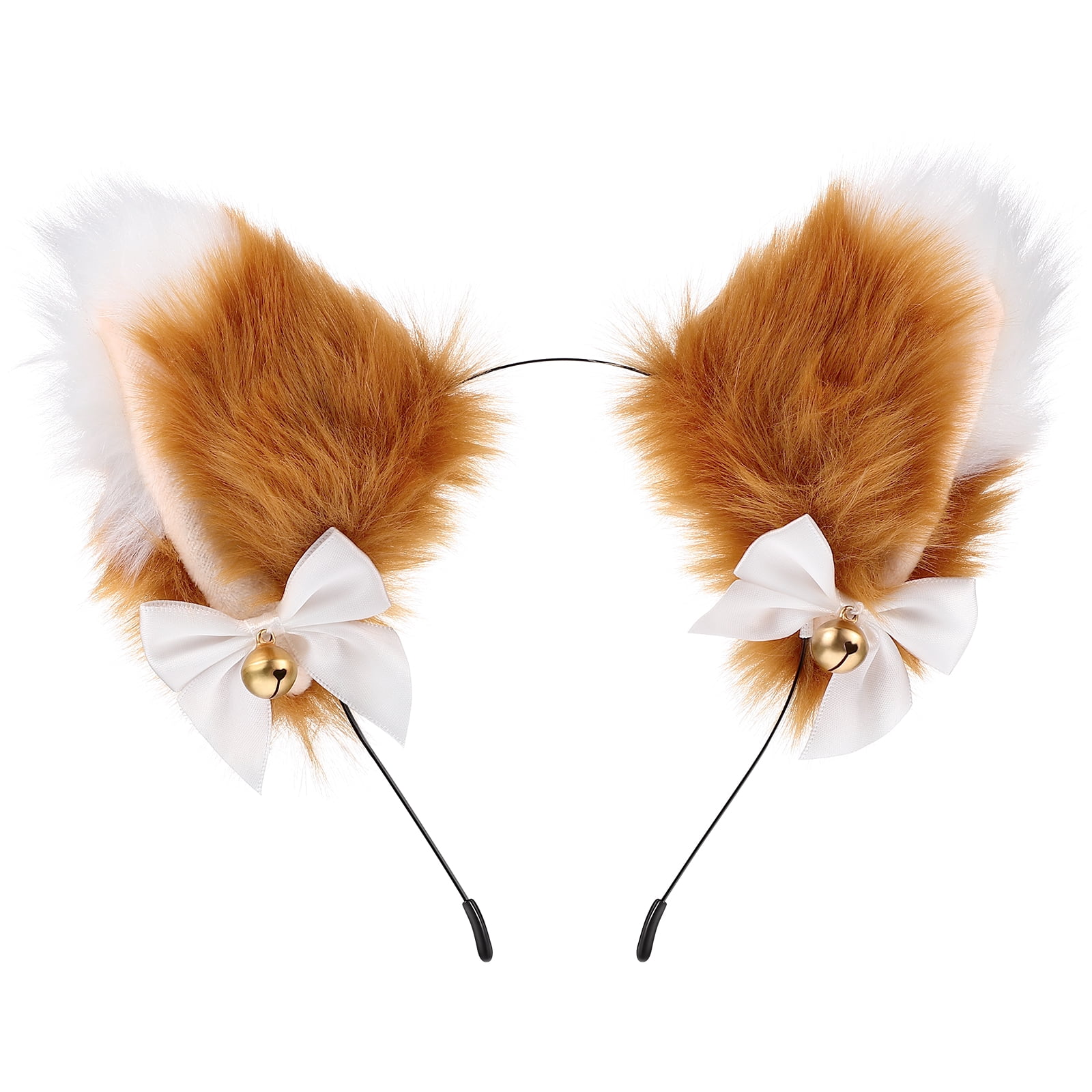 OUNONA Ears Cosplay Headwear Ear Headband Furry Cat Headbands