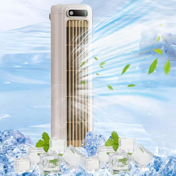 Eespoir Cooling Portable Air Conditioner, Wall Air Cooler & Quiet Desktop AC, For Home Office Camping, Evaporative Cooler, Sturdy