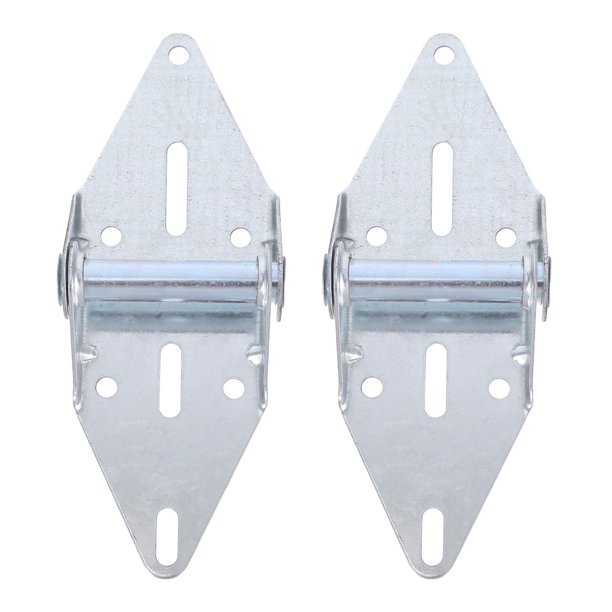 EXHUMKY 2Ud Soportes Metálicos Para Puerta De Con Moderno Instalación Fácil Y Resistencia Exterior Plata