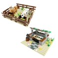 thumbnail image 1 of Juguetes de bloques de construcción para niños, Mini Farm World Animal Scene, Blick Assembly, juguetes educativos para niños y niñas, regalo de cumpleaños y Navidad, 1 of 4