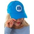 thumbnail image 6 of Disney Monsters Inc. Embroidered Logo Hat Adjustable Strap Baseball Cap, 6 of 7