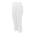 thumbnail image 5 of QHFBli Capri Leggings for Women 2026 Summer Casaul High Waisted Knee Length Stretchy Workout Yoga Cropped Capris Pants, 5 of 9