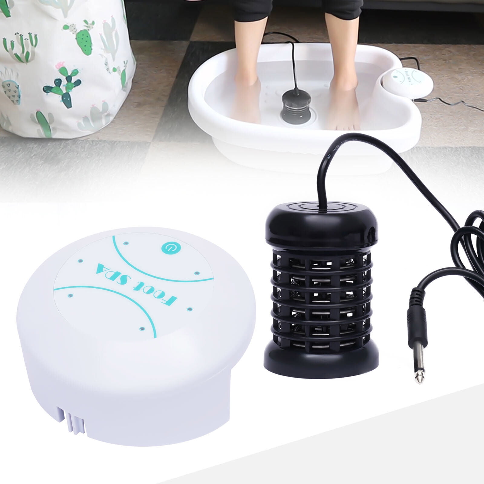 Ionic Detox Foot Bath Spa Cleanse Machine Portable Salon Ion Aqua Foot Bath