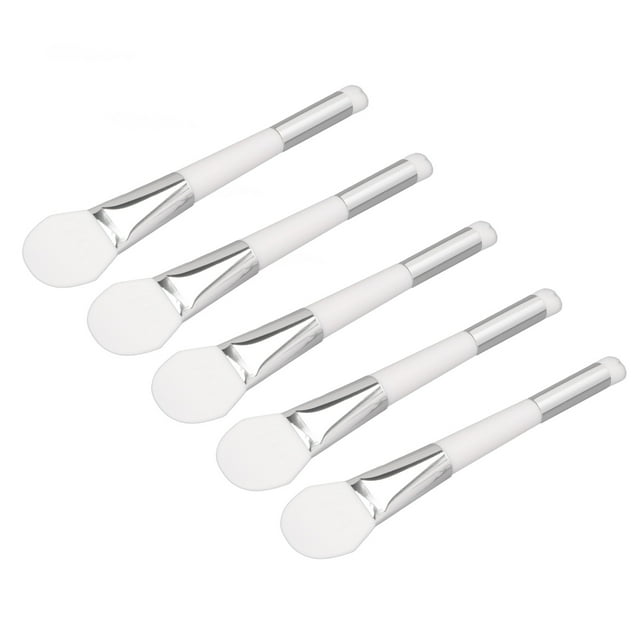 Pincel de maquillaje de doble cabeza NikouMX 5 piezas de silicona