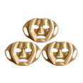 thumbnail image 1 of SHISUYAN 3 Pcs Masques Faciaux Réutilisables en Silicone Couvre-Visage Fournitures de Beauté Faciale, 1 of 8