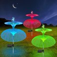 thumbnail image 4 of Luz Solar Del Jardín Luz de camino de hadas de la luz 600mAh de la decoración del jardín con la estrella de la luna para el patio del patio, 4 of 8