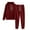 WYTZ1-Wine, variant on Meichang Tracksuit for Women Casual Sweatsuit 2Pcs Jogger Set Activewear Outfits Pullover Hoodies and Sweatpants Workout Set with Pockets